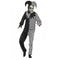 Evil Court Jester Costume with Top and Trousers