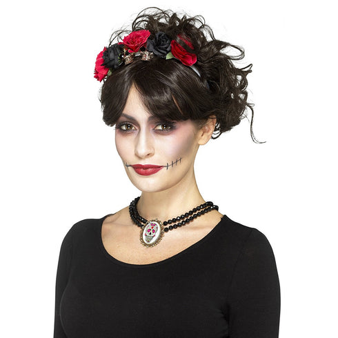 Day of the Dead Beaded Choker