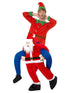 Piggyback Santa Costume, Red