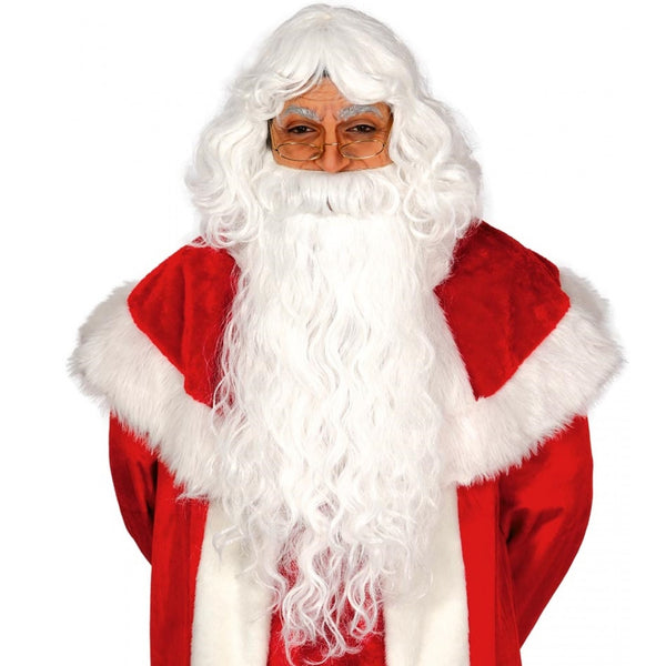 Santa Beard and Wig Deluxe