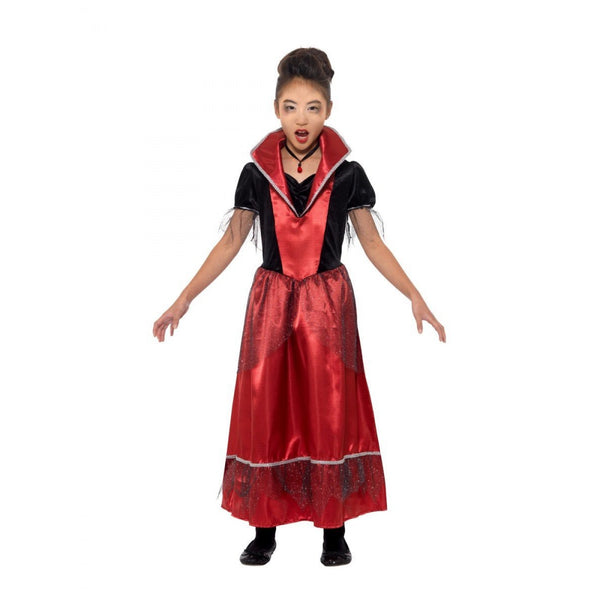 Vampire Princess Costume, Black & Red