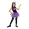 Cat Tutu Costume Black & Purple