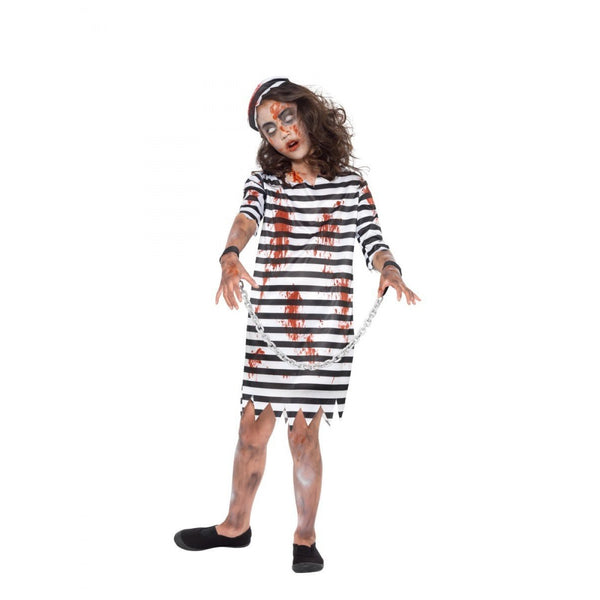 Zombie Convict Girl Costume