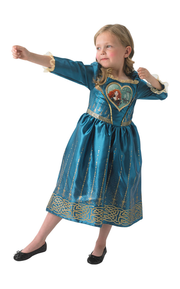 Loveheart Merida Disney Princess Girls Costume