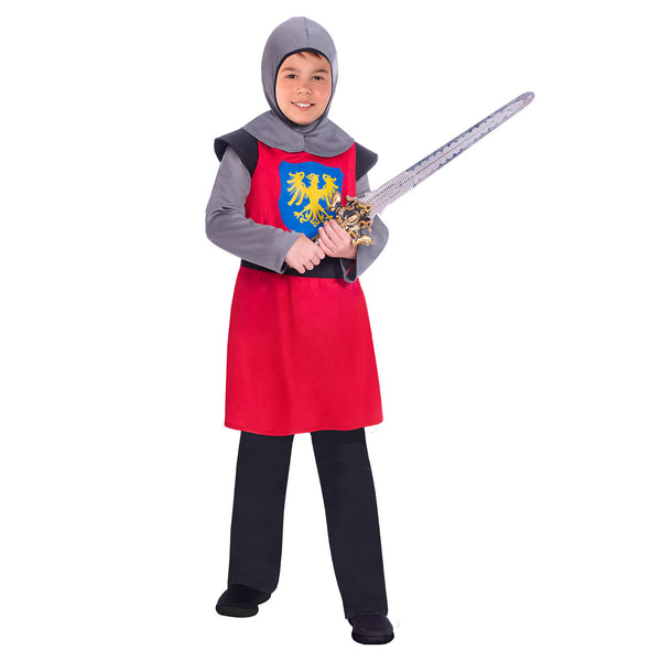 Medieval Knight Red Costume
