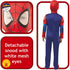 Marvels Avengers Spiderman Deluxe Kids Superhero Costume