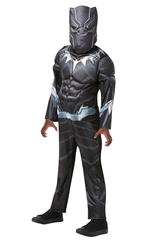 Official Marvel Avengers Black Panther Deluxe Childs Costume