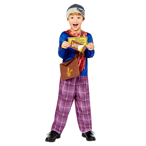 Willy Wonka Charlie Bucket Costume