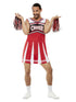 Give Me A...Cheerleader Costume, White & Red