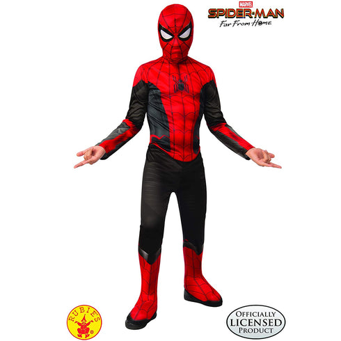 Marvels Avengers Far From Home Spider Man Deluxe Kids Superhero Costume