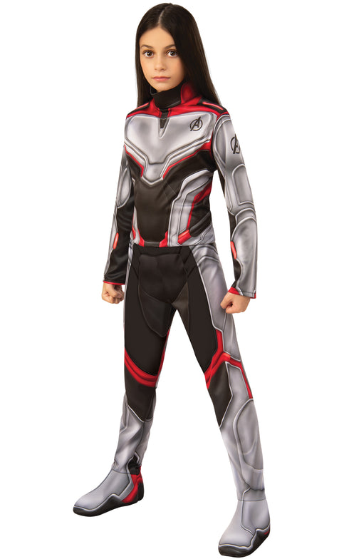 Avengers Endgame Team Suit Deluxe Kids Superhero Costume