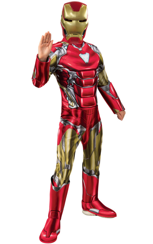 Marvel Avengers 4 Iron Man Deluxe Child Costume