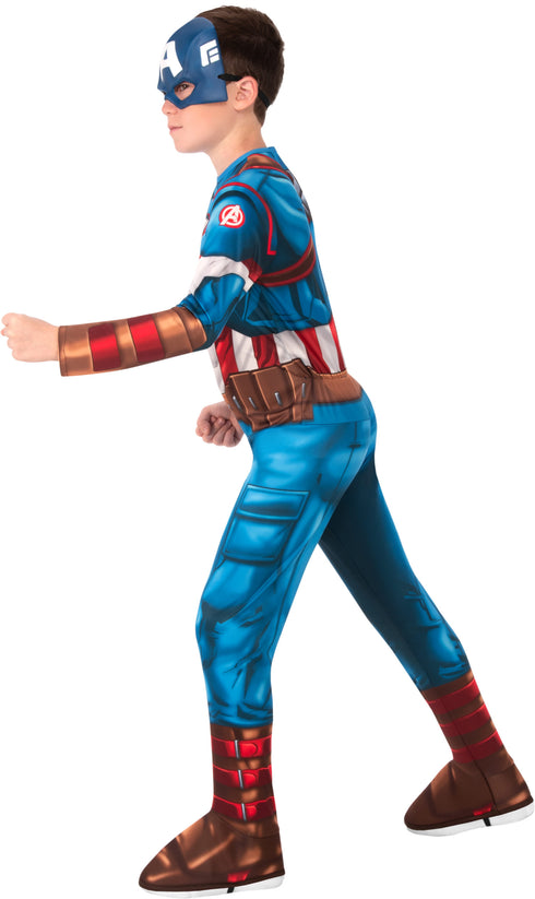 Marvel’s Official Captain America Kids Costume