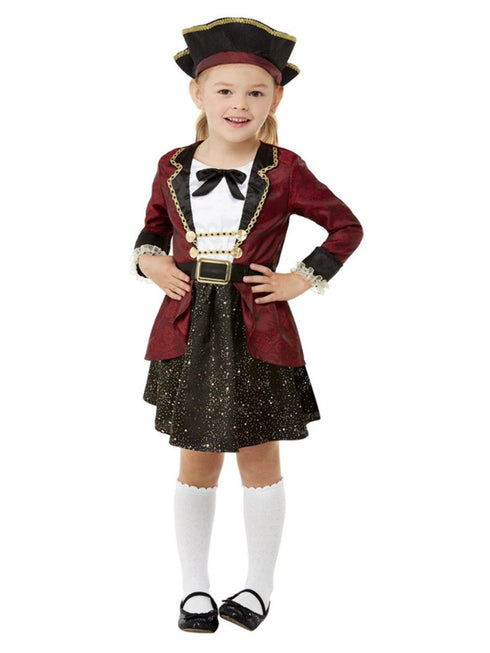 Girls Deluxe Swashbuckler Pirate Costume