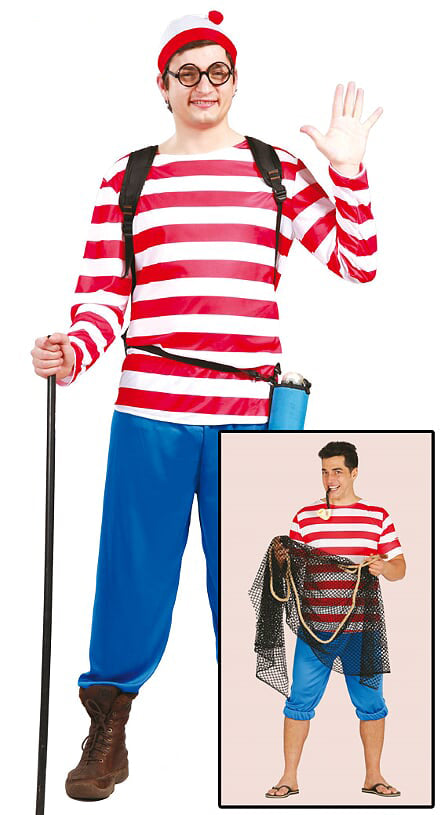 Where's Wally? Excursionist/Sailor Costume