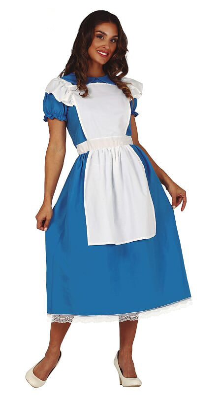 Blue Little Girl Adult Costume