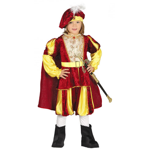 Tudor Prince Costume, Red