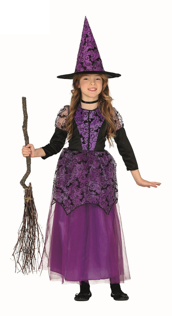 Lilac Child Witch Costume