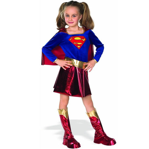 DC Justice League Deluxe Supergirl Superhero Costume