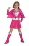 DC Comics Supergirl Pink Superhero Costume