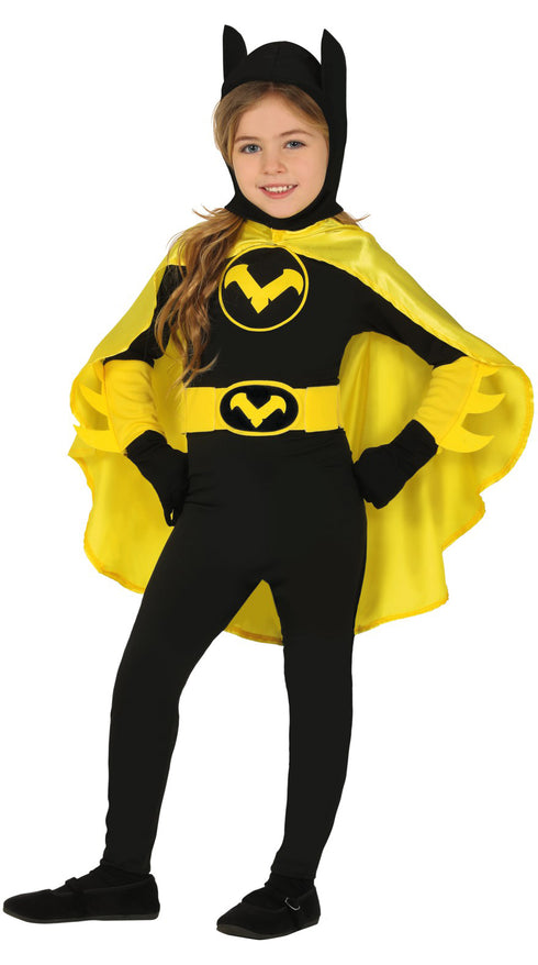 Bat-Girl Superhero Black Costume