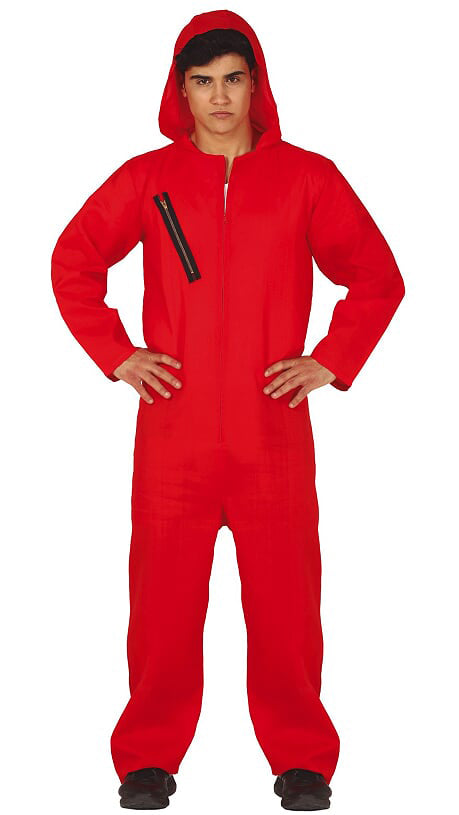 Red Hooded Convicted Costume