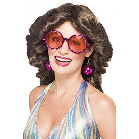 Ultimate Disco Glasses with Ball Earrings