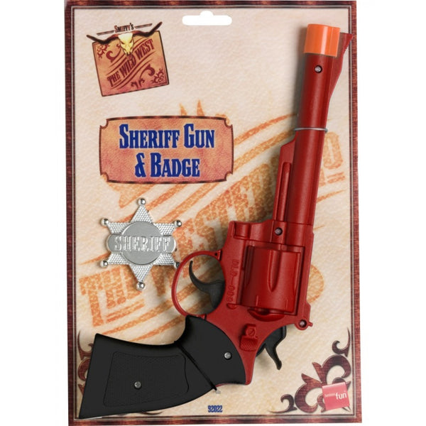 Western Gun and Badge