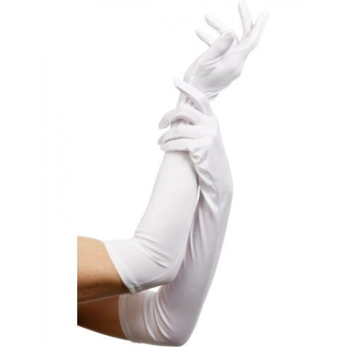 Gloves Long White