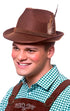 Deluxe Bavarian Oktoberfest Hat – Brown