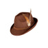 Deluxe Bavarian Oktoberfest Hat – Brown