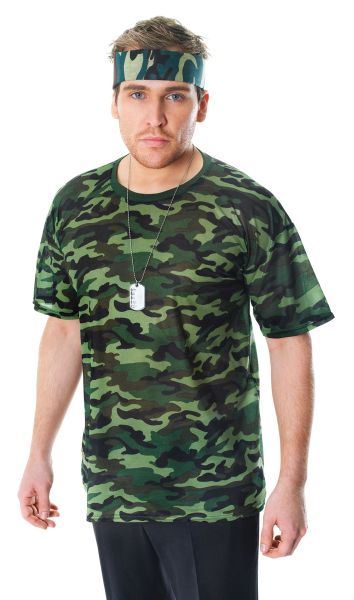 Adult Camouflage T-Shirt