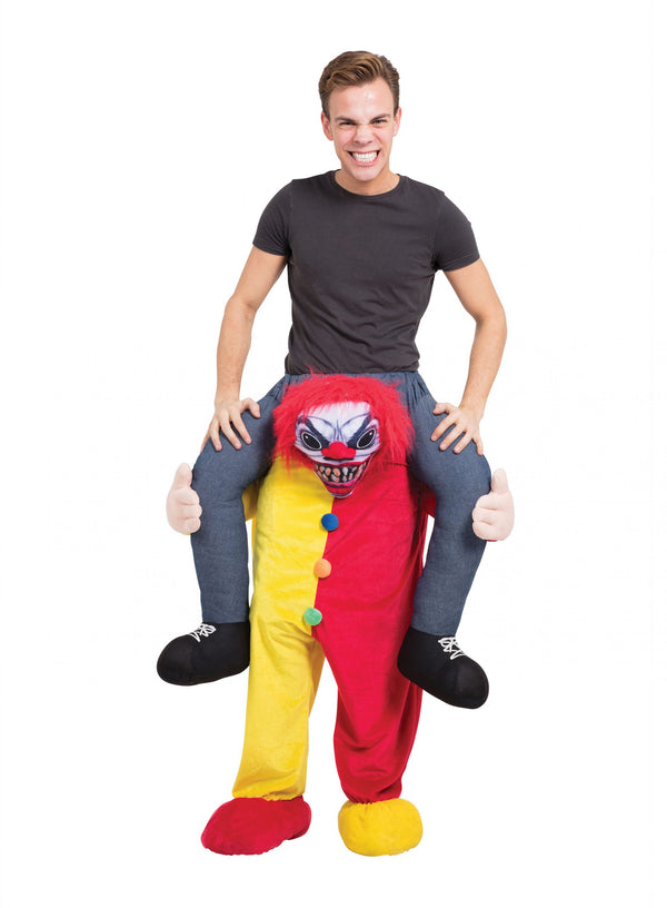 Scary Clown Piggy Back Costume