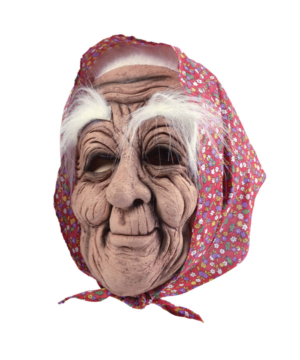 Old Woman + Headscarf Mask