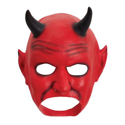 Devil Latex Mask (Mouth Free)