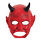Devil Latex Mask (Mouth Free)