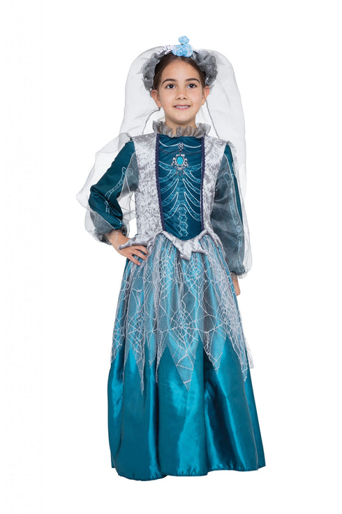 Skeleton Queen Girls Costume