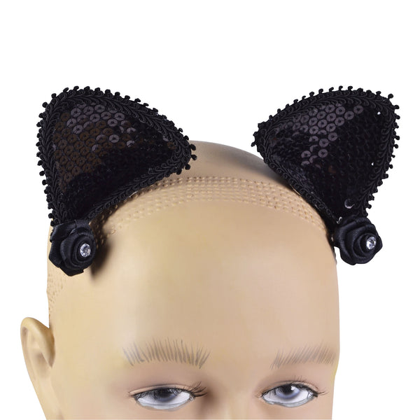 Cat Ears on Hair Clip
