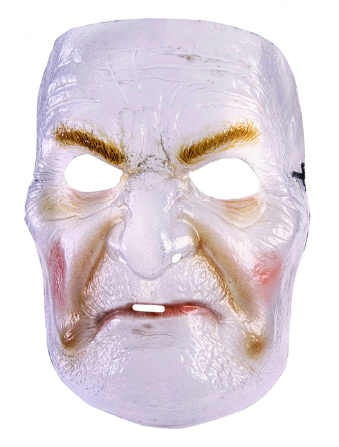 Transparent Old Lady Mask