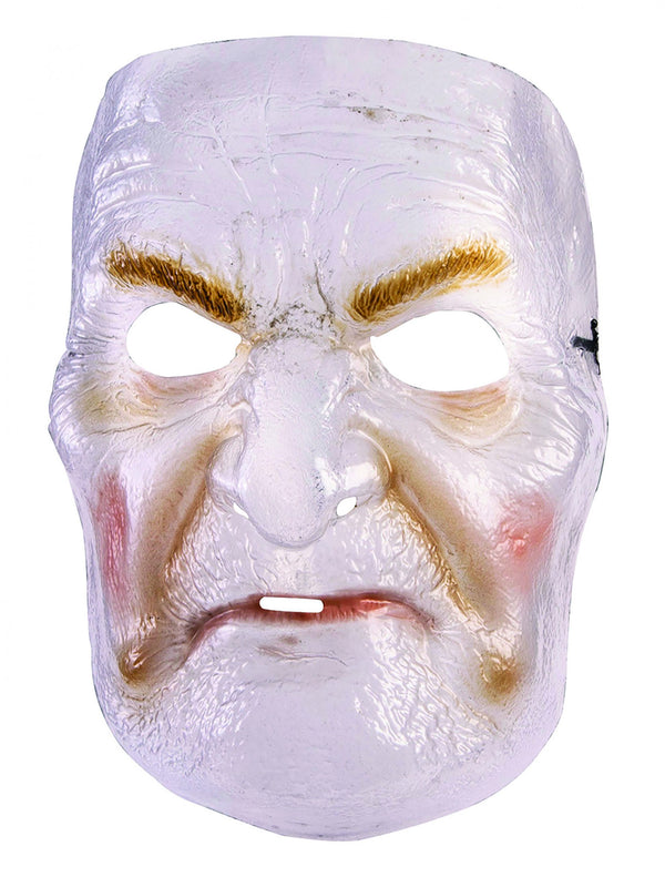 Transparent Old Lady Mask