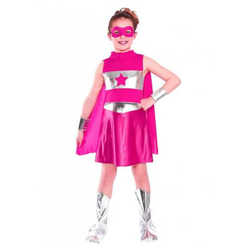 Super Hero Pink Dress