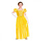 Beautiful Princess Yellow Dress