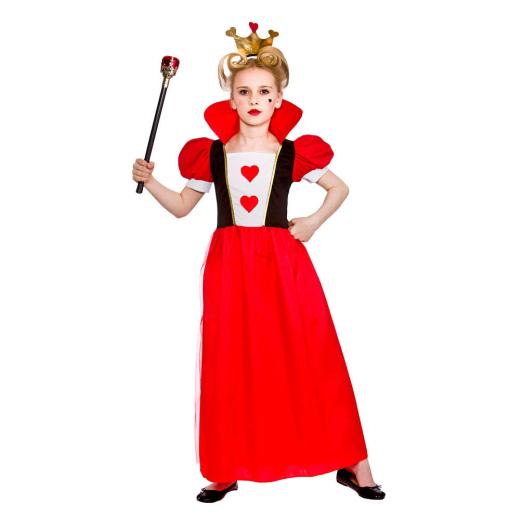 Storybook Queen of Hearts Girls Costume