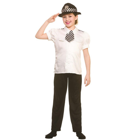 Policewoman Girls Costume