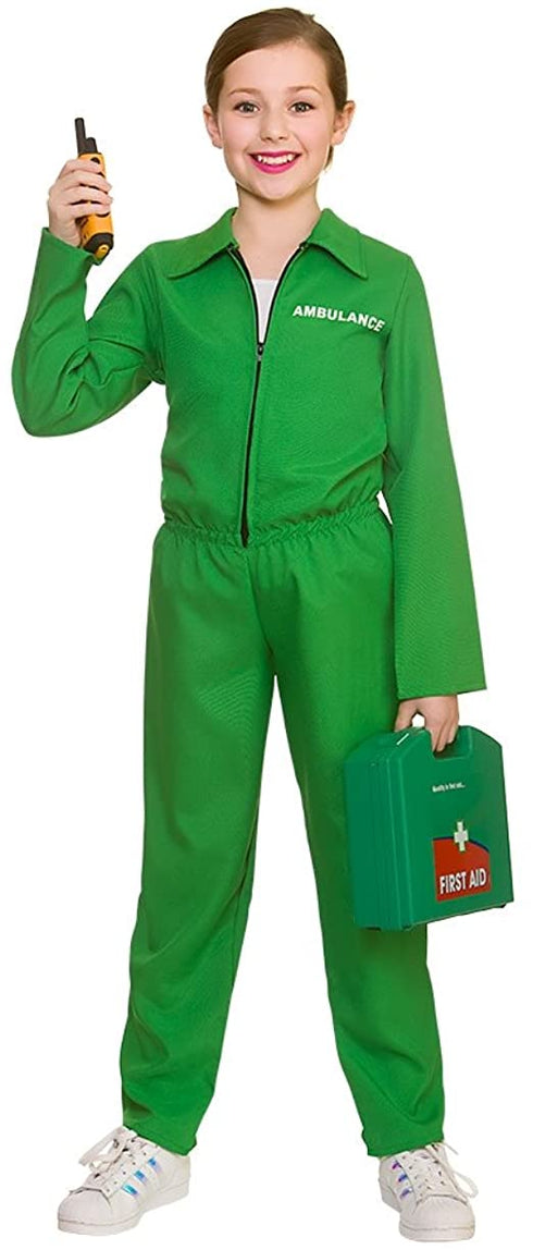 Kids Unisex Emergency Paramedic Costume