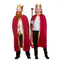 Kings Robe 85CM & Crown Set - Red