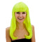 Fantasy Neon Yellow Wig Only