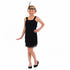 Kids 20s Flapper Costume - Black