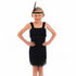 Kids 20s Flapper Costume - Black