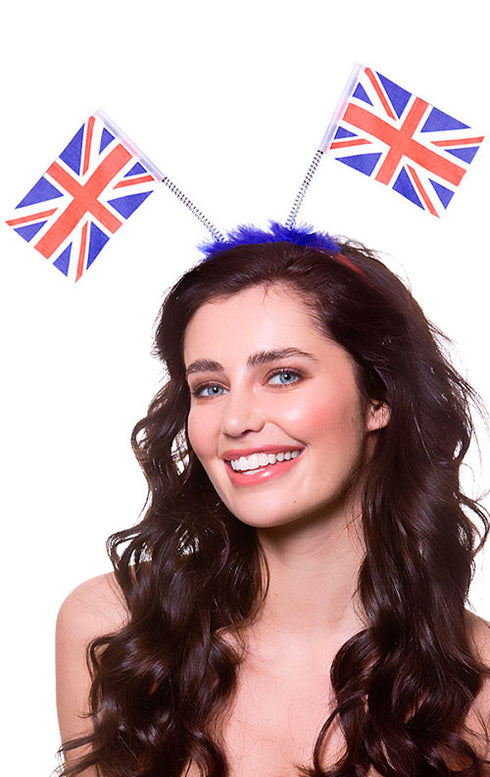 GB Union Jack Flag Head Boppers